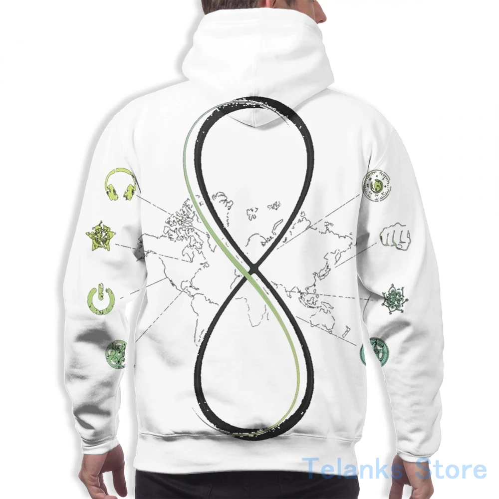 Женская Повседневная Толстовка с капюшоном и принтом | Мужская одежда