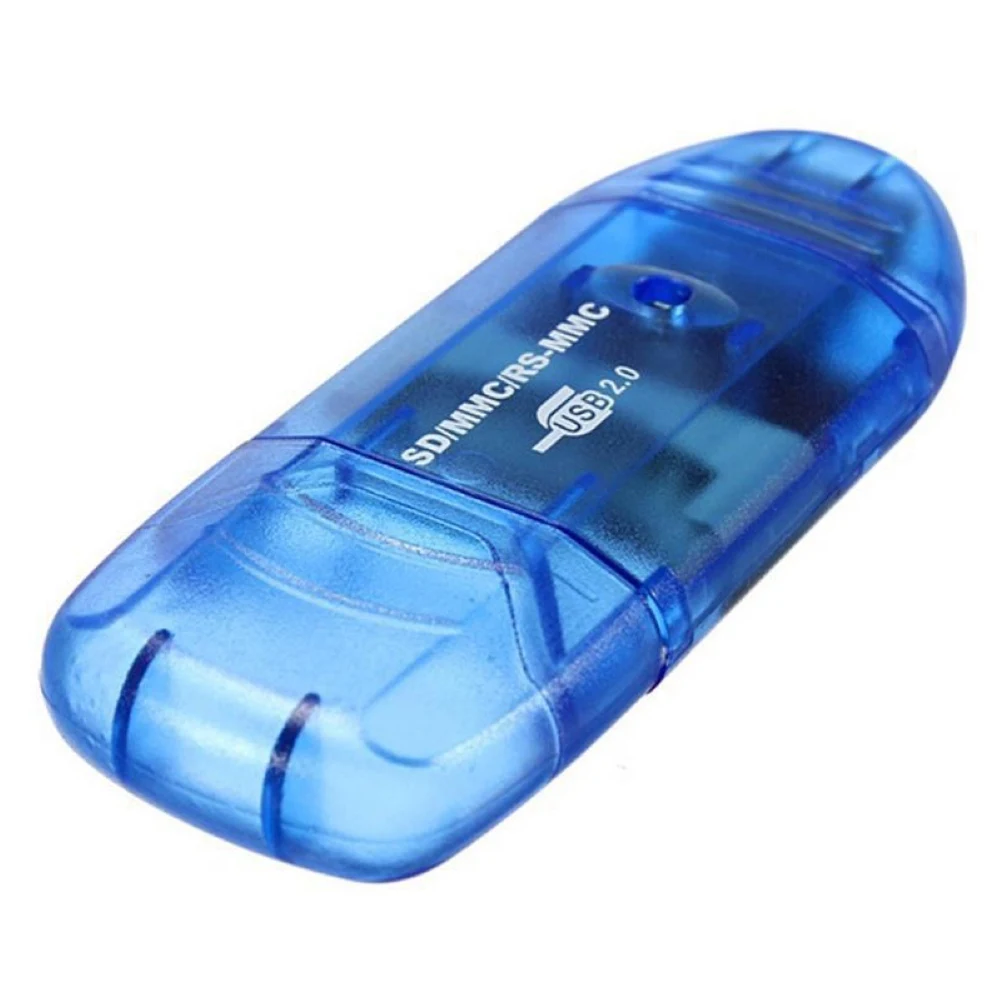 Портативный высокоскоростной мини USB 2 0 Micro-SD T-Flash TF MMC SDHC кардридер для телефона