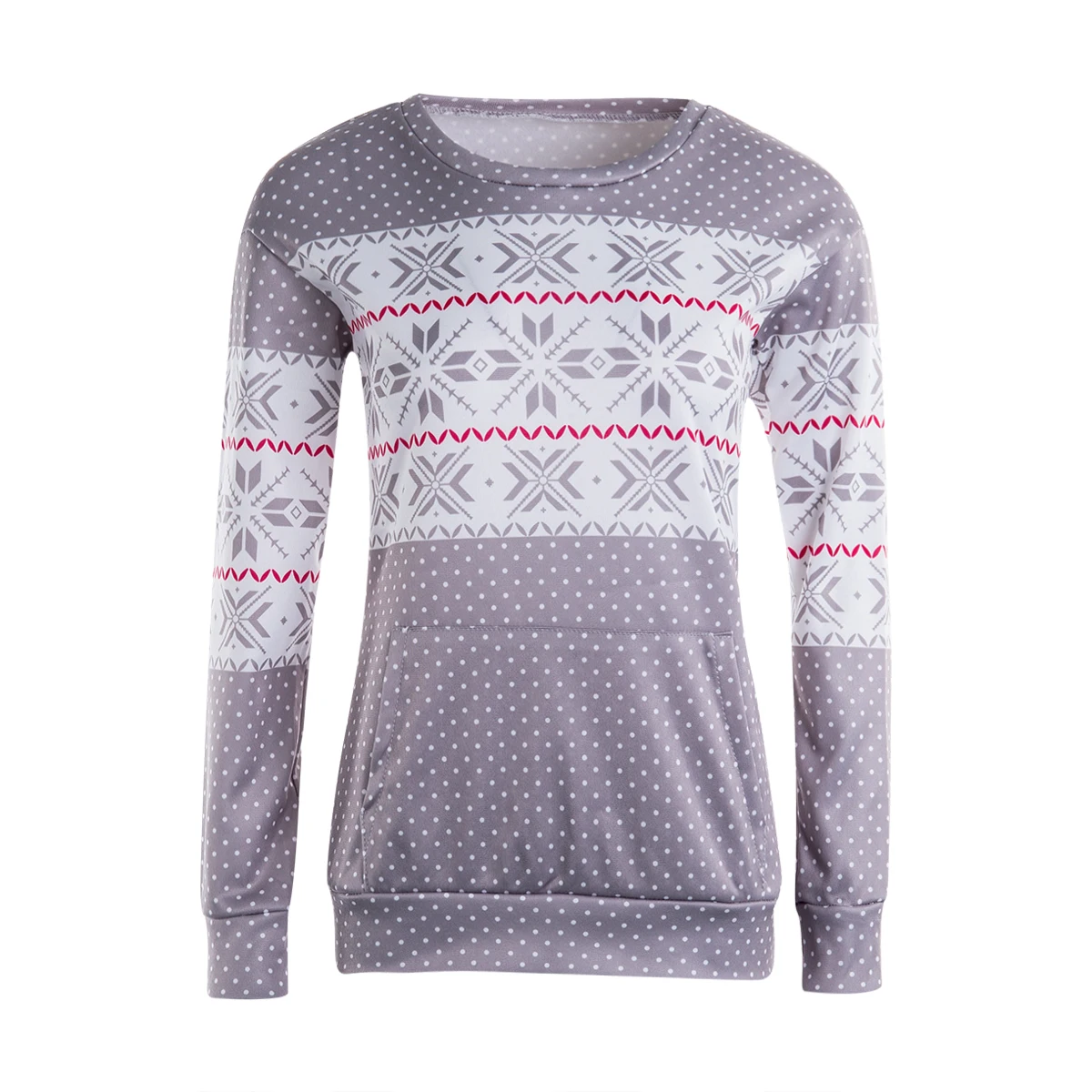 

2020 Women Christmas Clothes Elk Pattern Sweatshirt Ladies Round Neck Long Sleeve Tops Casual Spring Autumn Pullovers