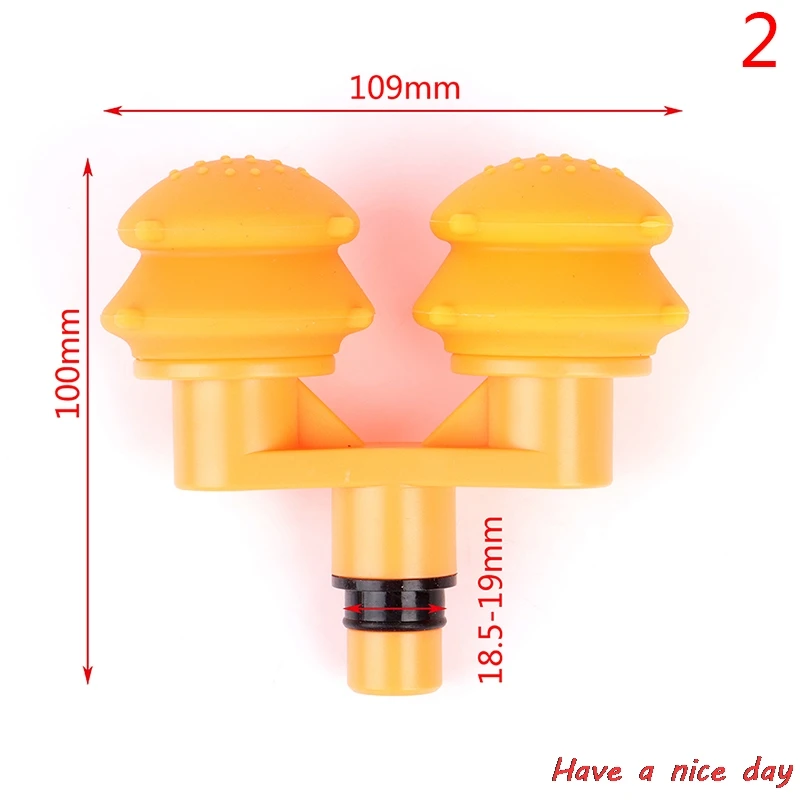 

Universal Fascia Gun Massage Head Silicone Massage Head Set Body Relaxation Fascia Massager Gun Replacement Head