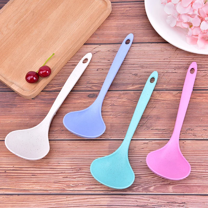 1 шт. ложка для супа с длинной ручкой столовые ложки кухонные принадлежности