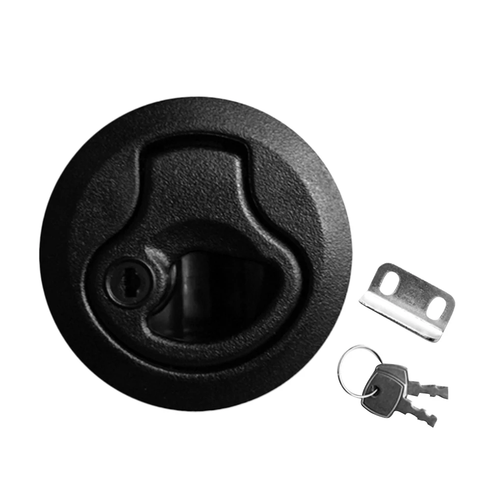 Круглый 2 ''заподлицо защелка с ключами для лодки палуба люк 1/4'' стиль