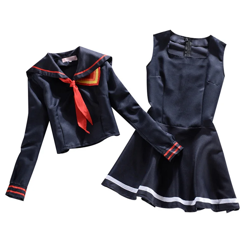 

Анимация KILL la KILL Matoi Ryuuko jk Униформа костюм моряка для маскарада костюм полный комплект