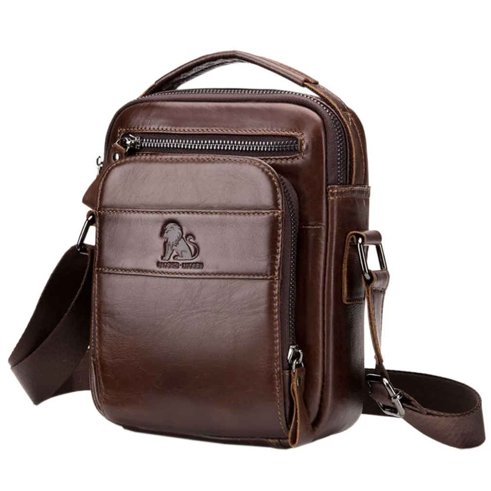 

Leather Messenge Shoulder Bag Pouch Waist Fanny Belt Hip Bum Crossbody Tote HandBag Purse Case Cell Phone Pocket