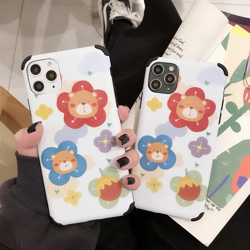 Новый чехол для Huawei Honor 8X 9X 20 Pro Nova 5T мультяшный противоударный карамельных цветов