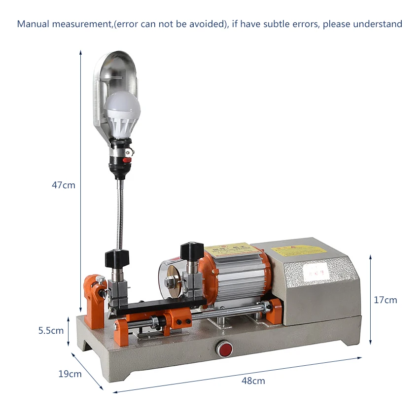 Автоматическая машина для резки ключей 220 В 120 Вт копировальная автомобильных