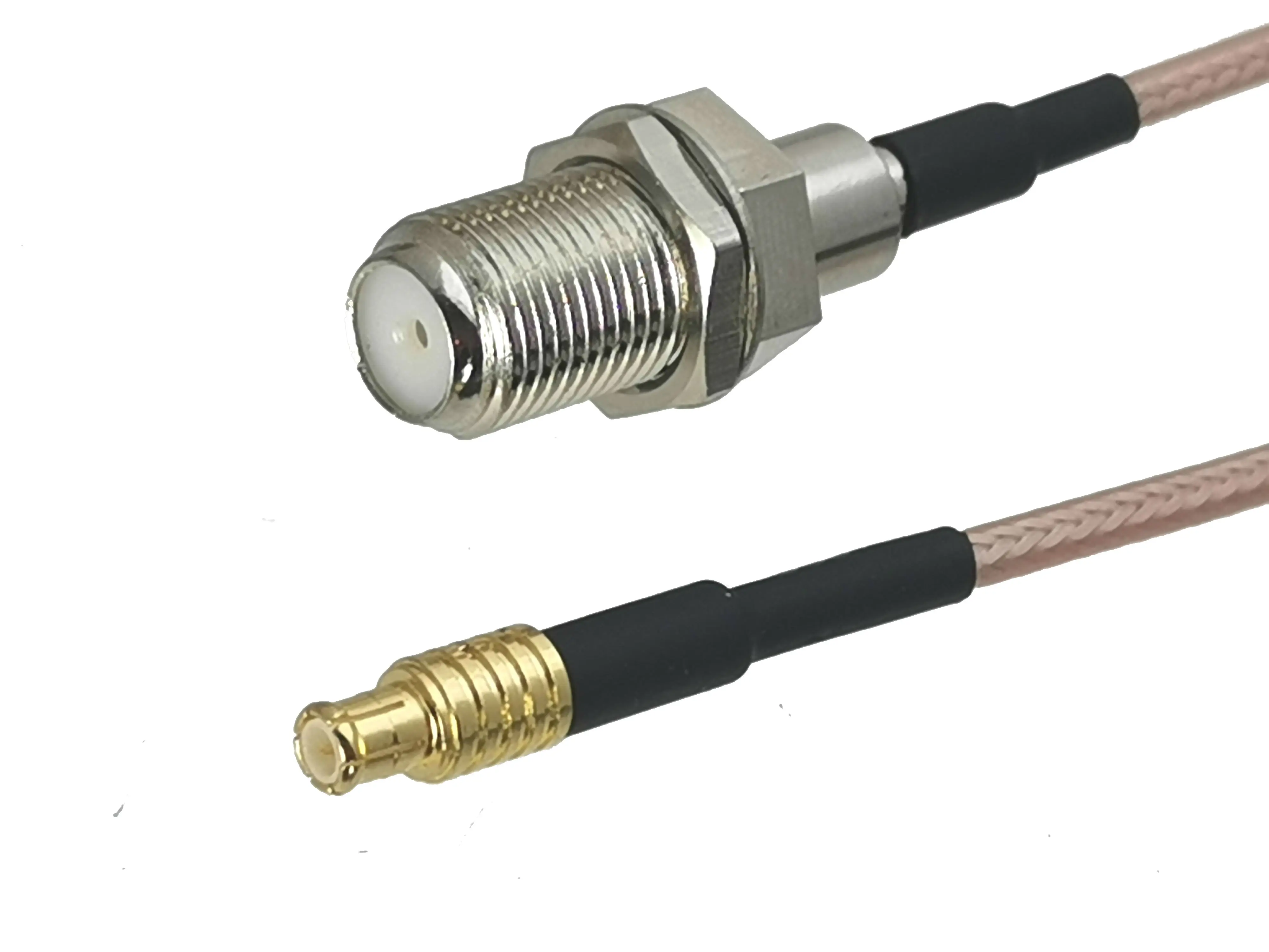 1 шт. RG316 MCX штекер для F ТВ Женский разъем переборка RF коаксиальный гибкий