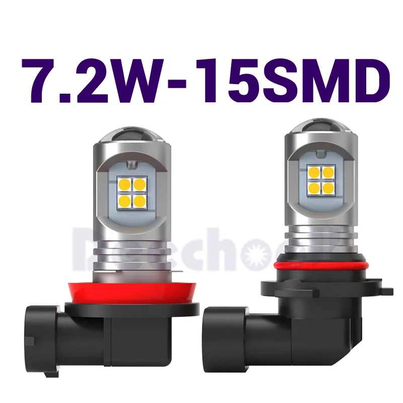 2x7 2 W -Real 12SMD 3030 Canbus светодиодный ные Противотуманные фары для Mercedes-benz Mercedes W211 W212 W164