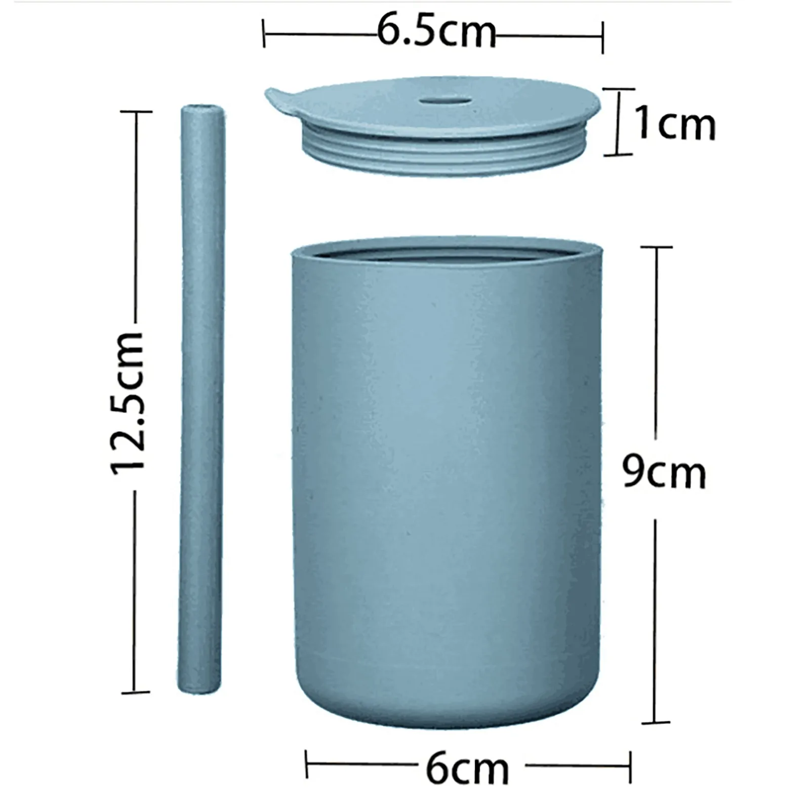 

Toddler Cup Super Soft Training Sprill Proof Drinking Straw Cleaners Organic Detachable Sensory Sippy Silicone Tumbler Cups #M