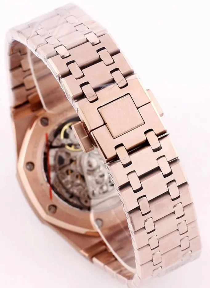 

Luxury Brand New Men Automatic Mechanical Sapphire Rose Gold Black Stainless Steel Watch Tourbillon Skeleton Sport Watches