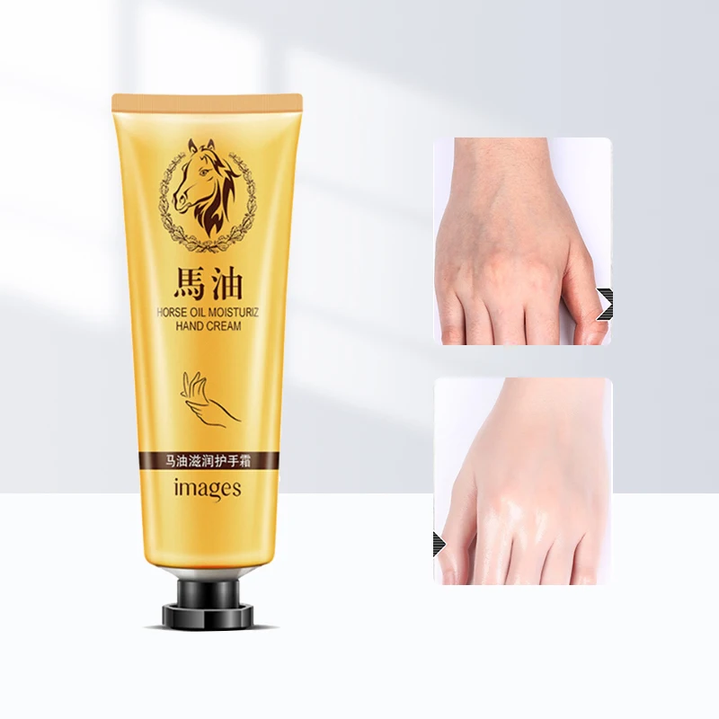 

Horse Oil Repair Hand Cream Moisturizing Nourishing Anti-chapping Whitening Hand Cream Winter Anti-crack Hand Cream Skin Care