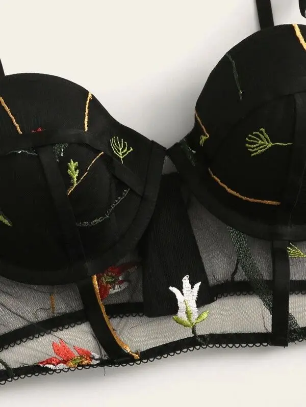 Сексуальное винтажное женское белье модное кружевное прозрачное Сетчатое