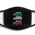 Маска для лица Fiat Panda первого поколения сделай сам для взрослых и детей, маски для лица Fiat Panda Georgetto Giugiaro, итальянский дизайн