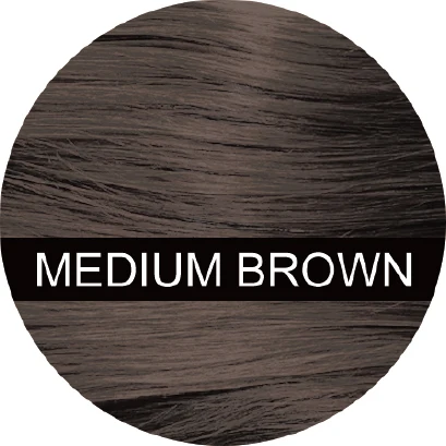 med brown Строительный порошок из волокон для волос, 28 г, бутылка для макияжа, хлопковые волокна для волос, 1 шт., против выпадения волос - Цвет: med brown