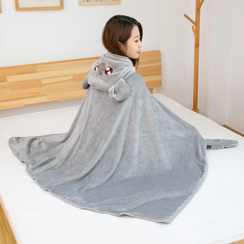 В виде симпатичных животных чай собака коала теплая накидка детская одежда