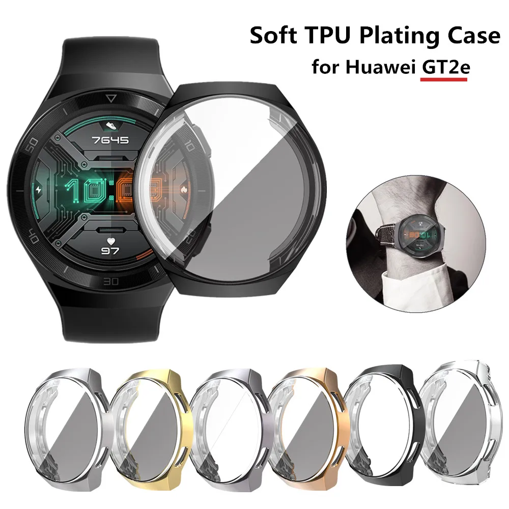 

Защитный чехол для Huawei Watch GT 2E, мягкий, 2 шт.