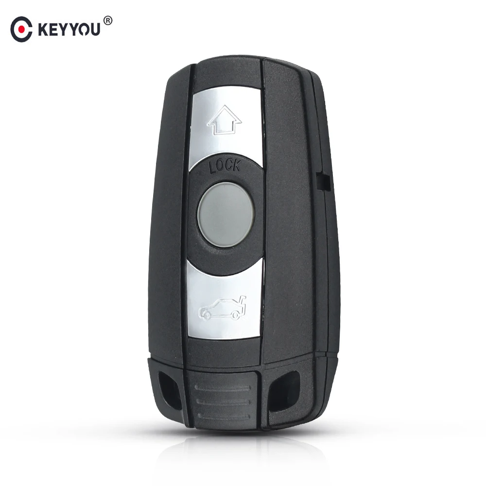 3 кнопочный автомобильный пульт дистанционного управления KEYYOU 10 шт./лот для BMW 1 5 6