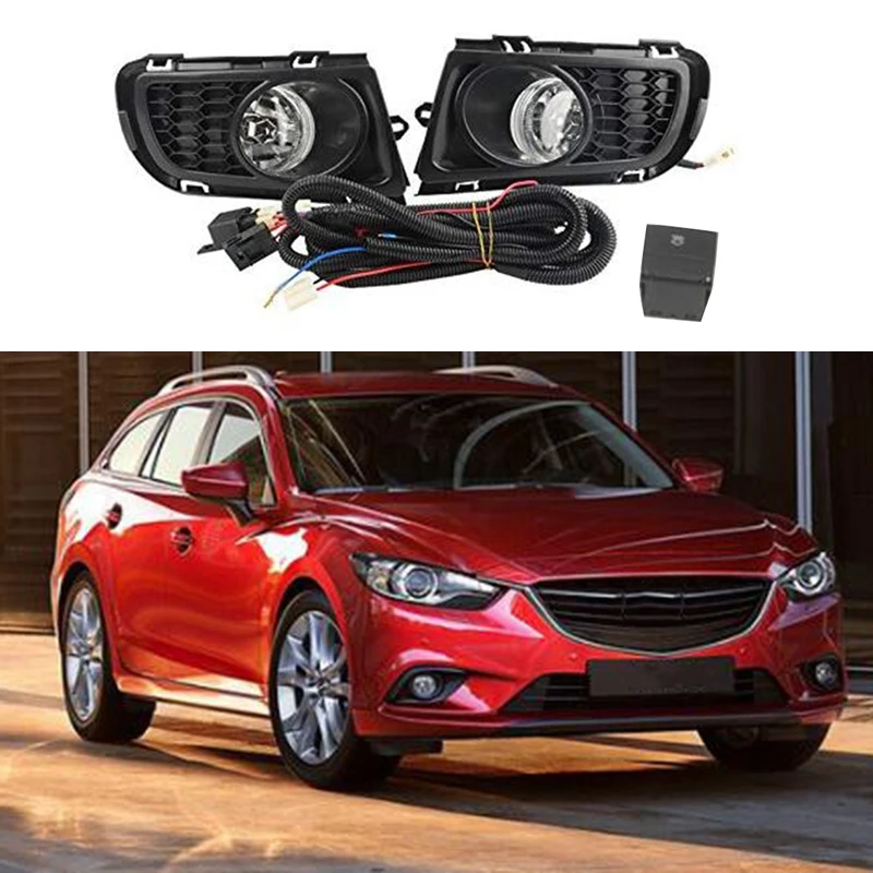 Автомобильный передний бампер противотуманный светильник для MAZDA 6 Sedan GG1 2006 2007 2008