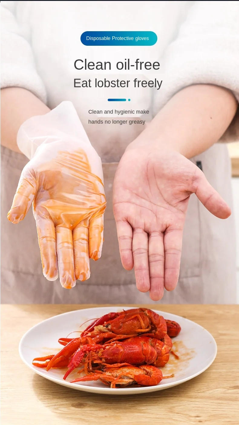 

Disposable Latex Gloves Extra Thick and Durable PVC Food Nitrile Nitrile Rubber Silicone Leather Dishwashing T