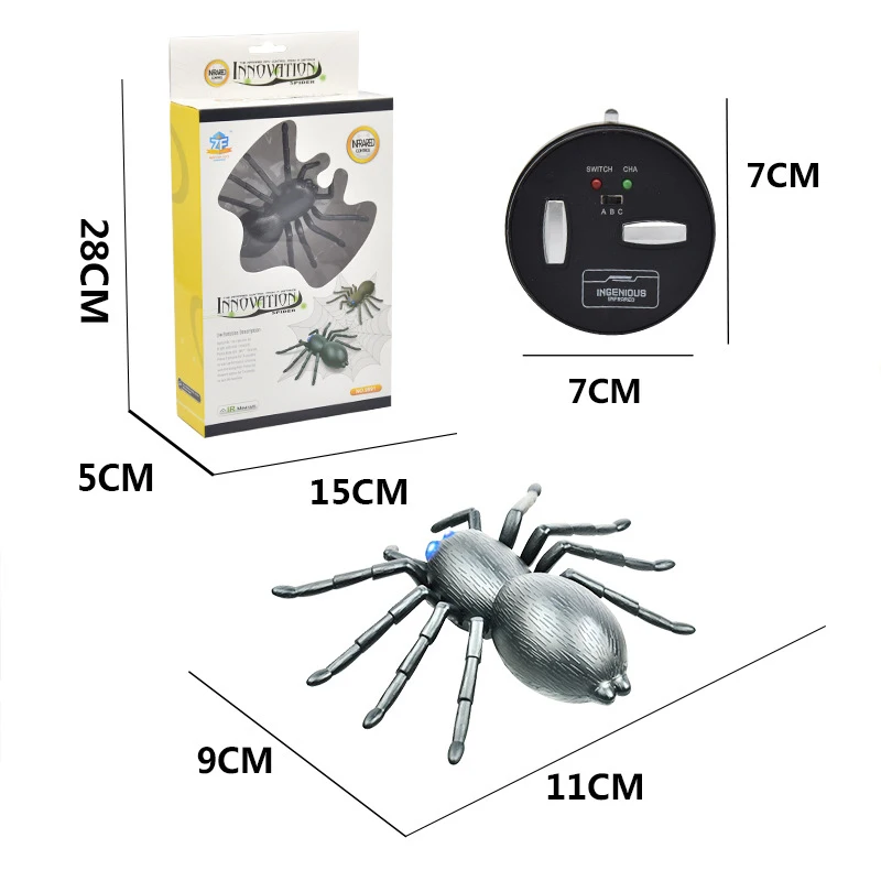 8 видов стилей Инфракрасный RC животных насекомых игрушки имитация паука змея Mantis