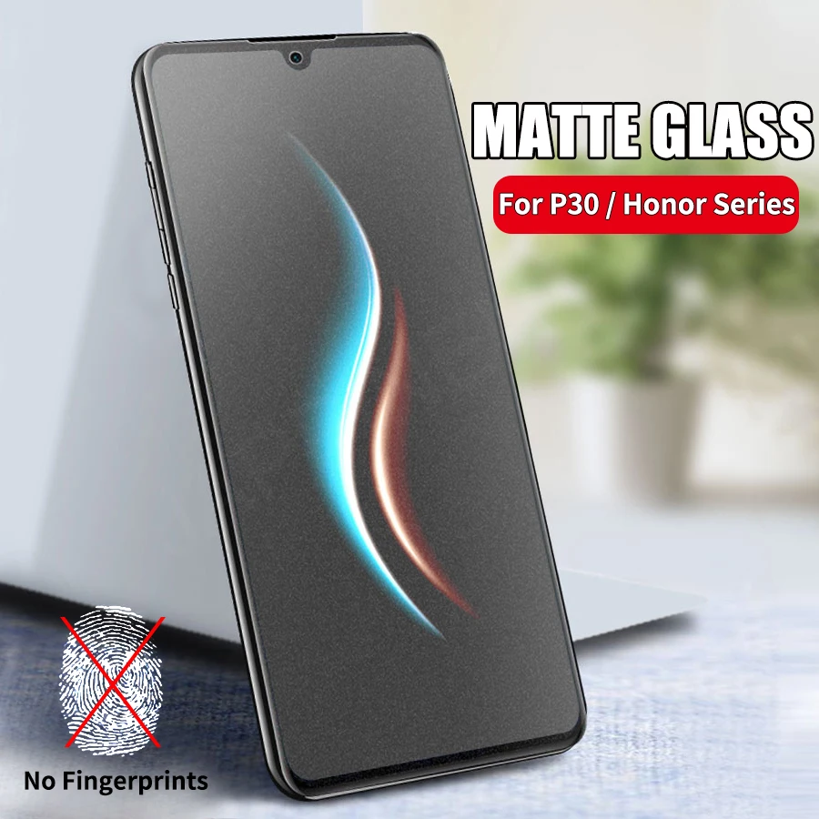 Матовое закаленное стекло для huawei P20 Pro P30 Lite Honor 20 Pro View 20 8X Play 20i Honor 10 Lite Защитная пленка для экрана
