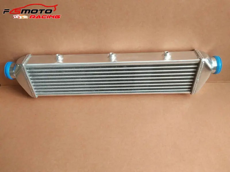 Алюминиевая трубка интеркулера Fmic Turbo с ребристым наконечником 550x230x50 мм