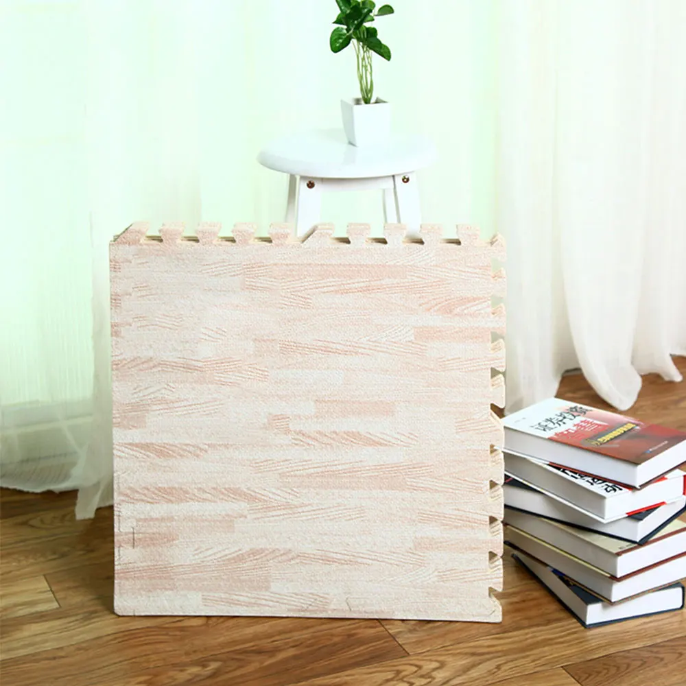 Удобный напольный коврик мебель для спальни 30 х30 см имитация деревянного пола