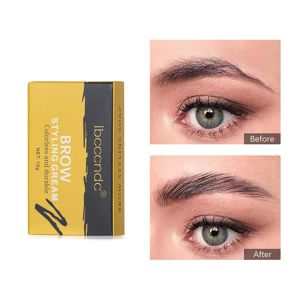 

Eyebrow Soap Brow Sculpt Wax Eyebrow Lift Feathery Eyebrow Lamination Waterproof Pomade Gel For Eyebrow Styling Cosmetics