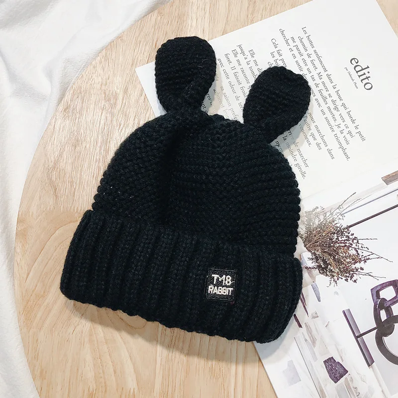 Осенне зимняя женская шапка с милыми кошачьими ушками бархатная утолщенная