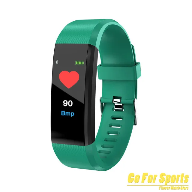 

Smartwatch 115 plus Fitness Bracelets Wristband Heart rate pedometer Waterproof Sports Men Women 115plus smart watches pk ID115
