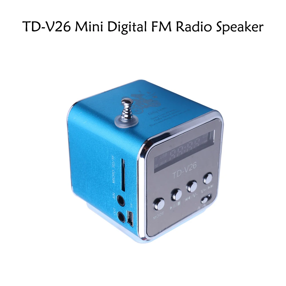 Портативный цифровой FM радиоприемник MP3 музыкальный плеер с Am Fm радио поддержка