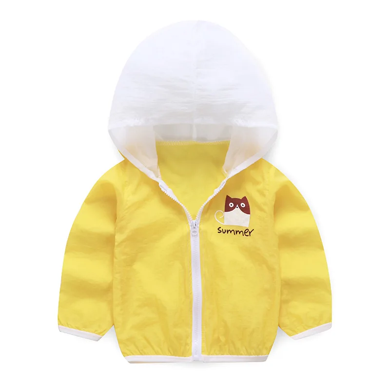 Детская одежда летняя Солнцезащитная рубашка уличное дышащее тонкое пальто