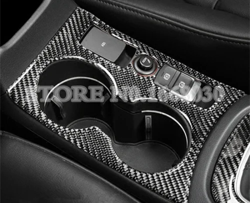Держатель стакана для воды из углеродного волокна Audi Q3 8U 2012 2018 1 шт. аксессуары