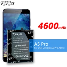 4600mAh Battery For UMI Umidigi A5 Pro A5Pro Cell Phone High Quality Replacement Backup Batteria For UMI Umidigi A 5 Pro+Tools