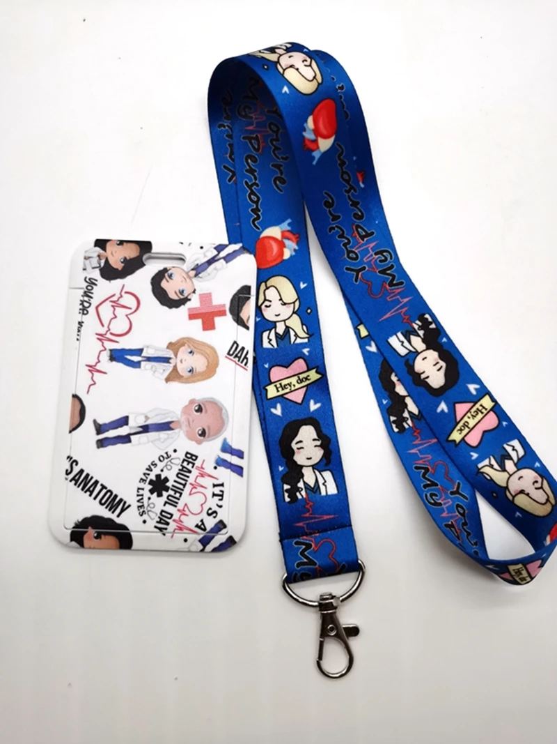 1 шт. с принтом медсестры шнурки карты талреп ключ шнур значок косплея ID
