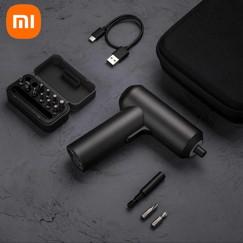 

Шуруповерт Xiaomi Mijia Аккумуляторный с 12 насадками S2, 3,6 В, 2000 мА · ч