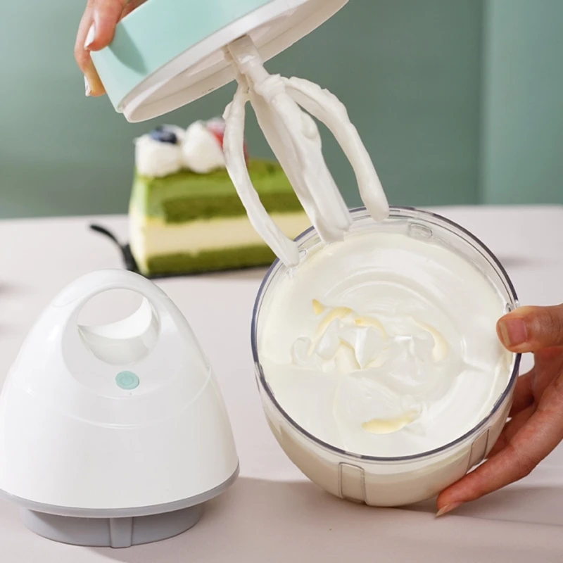 

Electric Milk Frother Household Automatic Whisk Whipped Cream Mixer Egg Beater