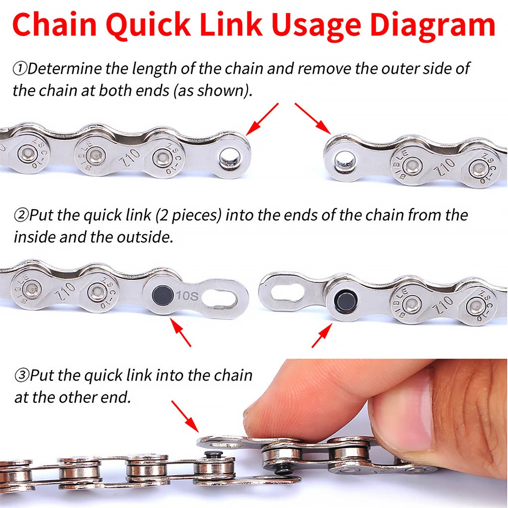 

Bicycle Chain Checker Mini Mountain Bike Chain Quick Removal Installation Bike Gauge Tool Calipers Measure Screw Chain Hook