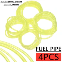 4 sizes 2m fuel gas line pipe hose string tube petrol line for trimmer chainsaw blower tool 2x3 52 5x53x53x6mm
