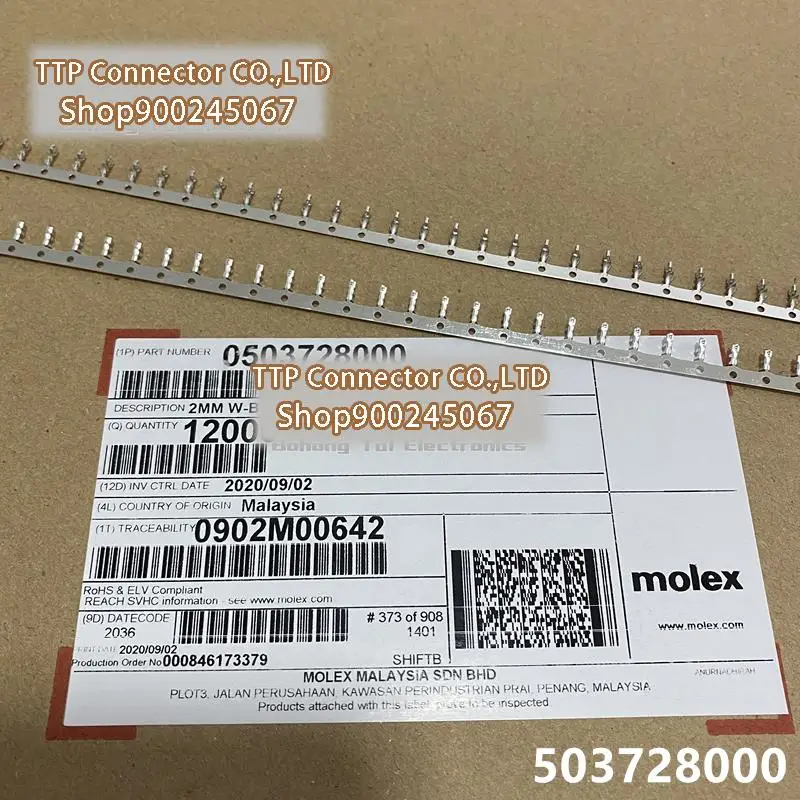 

12000pcs/lot Connector 50372-8000 503728000 100% New and Origianl
