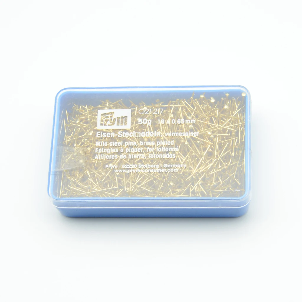 Германия Prym пластиковая коробка стальной штифт прямой 16*0 65 мм 50g 021217 | Дом и сад