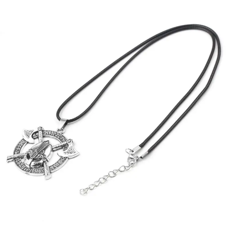 Модное Трендовое мужское ожерелье в стиле ретро 2021 подвеска виде шлема воина