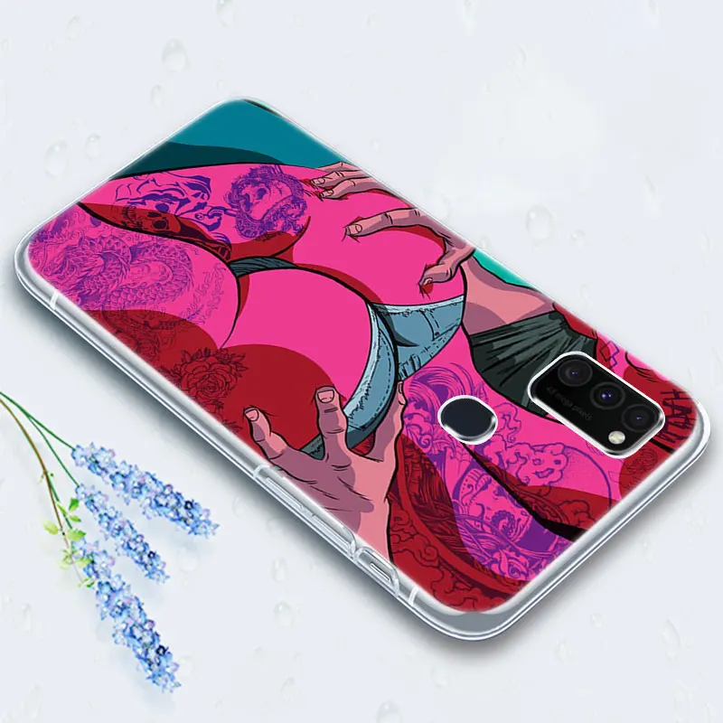 Силиконовый чехол для Samsung Galaxy M32 M12 M11 M21 M01 M02 M30S M31S M51 A5 2017 A6 A8 Plus A7 A9 2018 - купить по