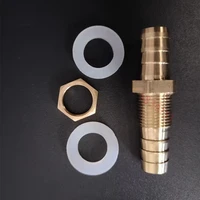 id pipe 6 8 10 12 14 16mm hose barb bulkhead brass barbed tube pipe fitting coupler connector adapter for fuel gas water copper