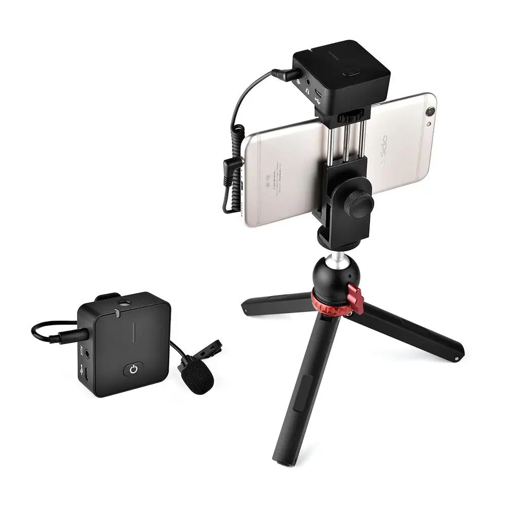 

Microphone 2.4G Wireless Lapel Microphone SLR Mobile Phone Radio All-directional Microphone Anti-noise Inference Office Inter