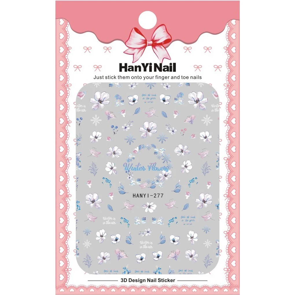BGVfive1Sheet мультфильм животное стикер для ногтей женщин девочек цветок одеяло с