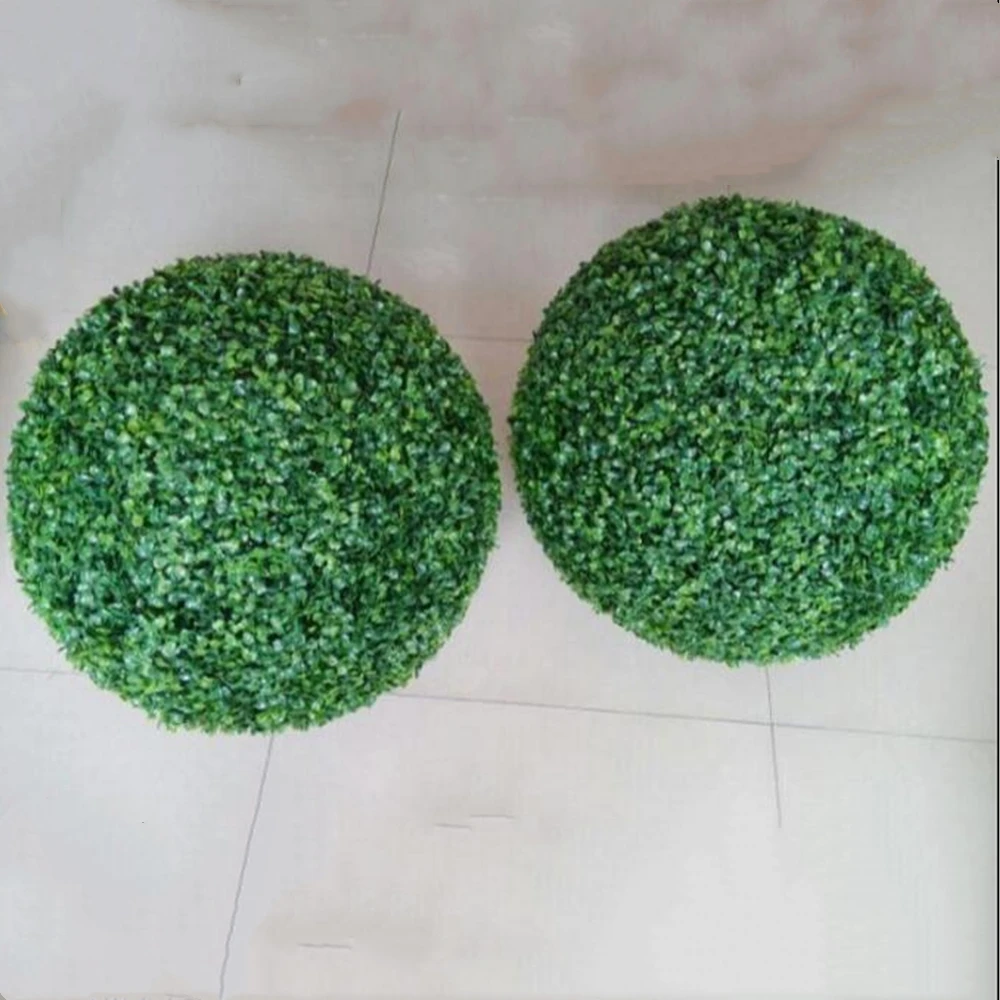 

Hot Sale Artificial Grass Ball For Home And Wedding Decoration 4 Sizes
