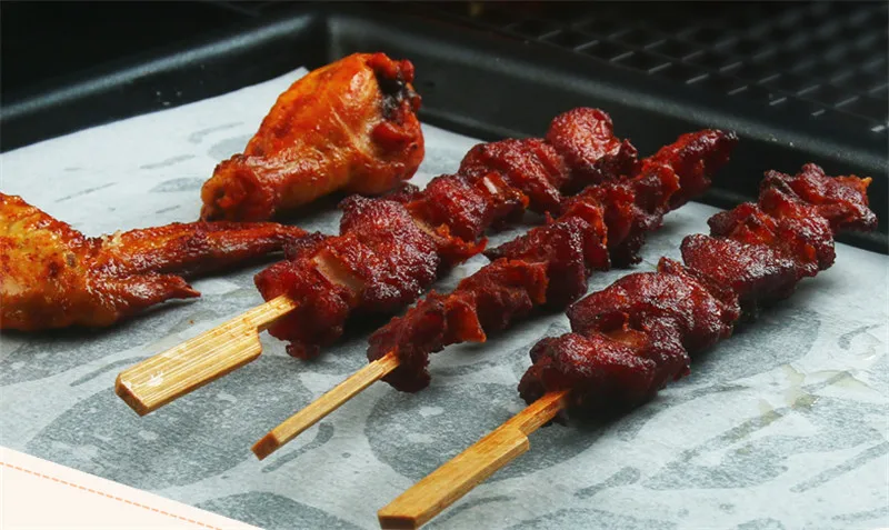 500 шт. белая прямоугольная антипригарная бумага для печенья пергамент противень