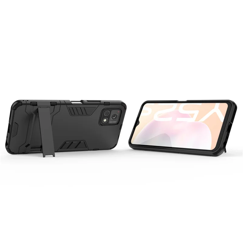 Phone Case For Vivo Y52S Case Shockproof Phone Back Hard Armor Bumper Stand Cover For Vivo Y52S Cover For Vivo Y52S Fundas 6.58