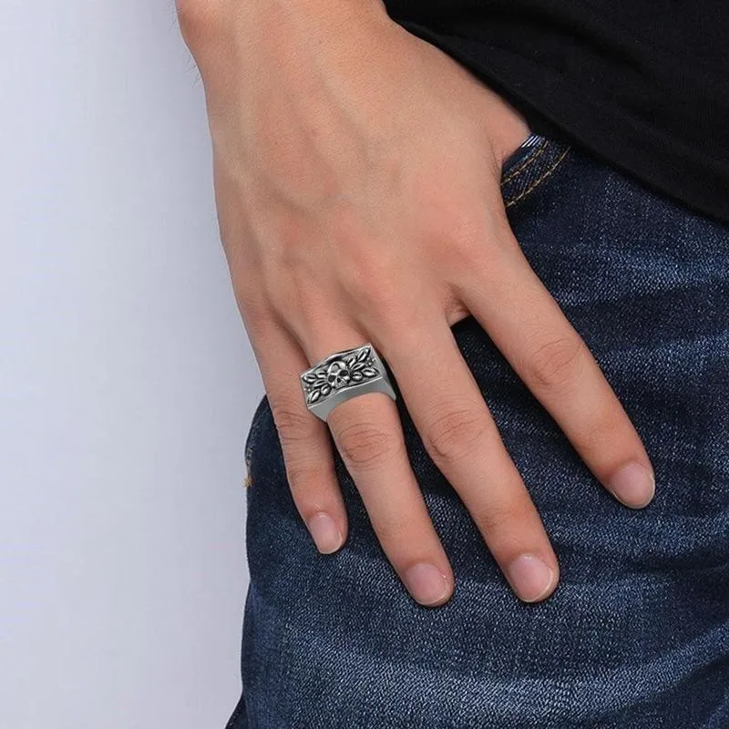 2 шт. кольца унисекс в стиле панк/хип-хоп | Украшения и аксессуары